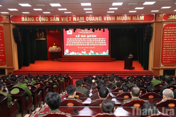 Công an tỉnh Sơn La quyết tâm giữ vững an ninh trật tự trên địa bàn tỉnh